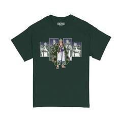 One Piece Zoro Wano Country Arc Double Sided Graphic T-Shirt Exclusivité Games Zone